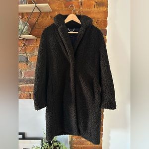 J. Crew Teddy Sherpa Topcoat